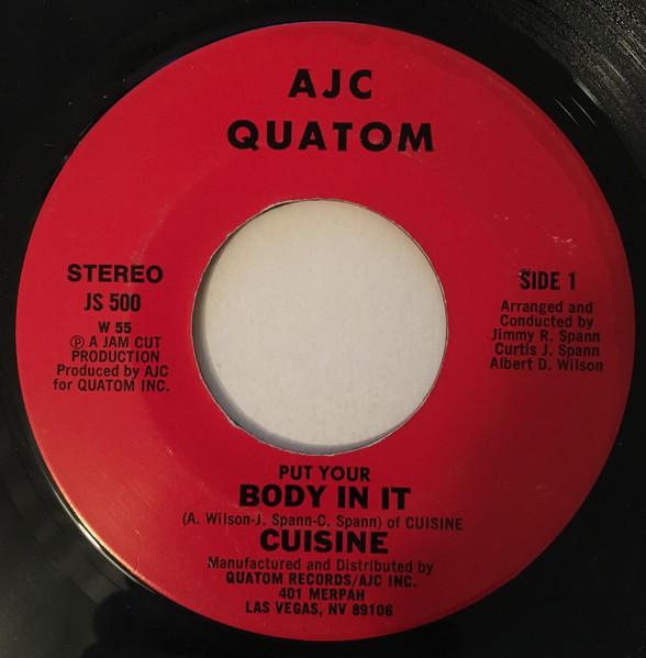 Put Your Body In It - Cuisine