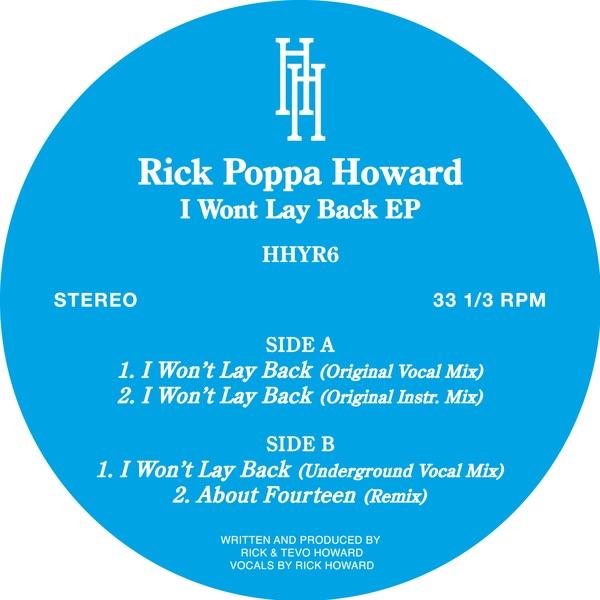 I Won't Lay Back EP - Rick "Poppa"Howard