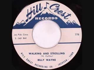 Walking And Strolling / I Love My Baby - Billy Wayne