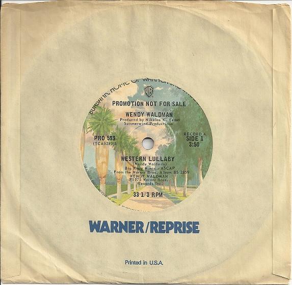 Western Lullaby - Wendy Waldman