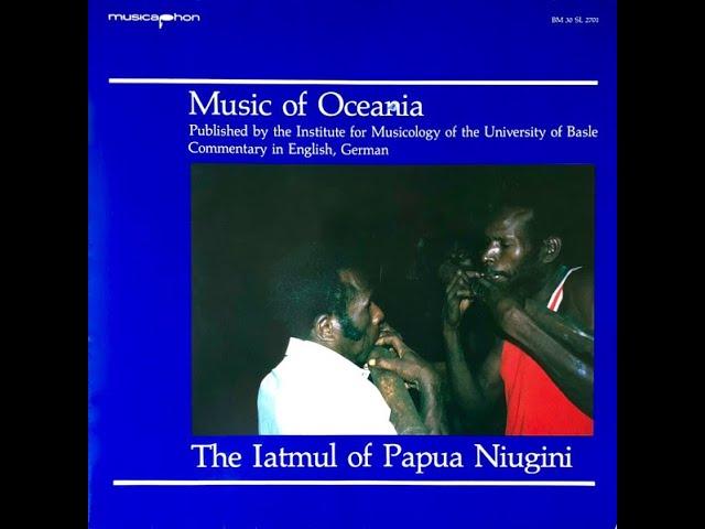 The Itamul of Papua Niugini - Music of OCEANIA - UNESCO BM 30 L 2701 - Two slit-drum playing part of wagen mbangu at Kandangai