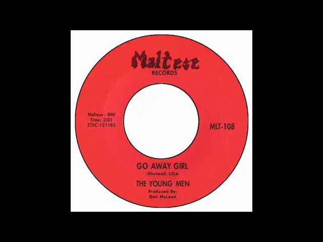 A Thought For You / Go Away Girl - The Young Men