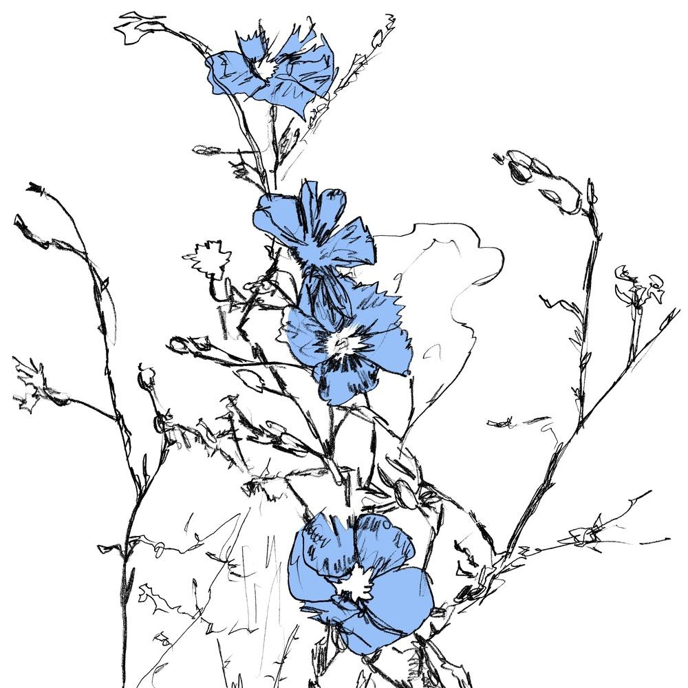 Music to Watch Seeds Grow By 003: Graintable (Blue Flax) (Sampler) - Graintable