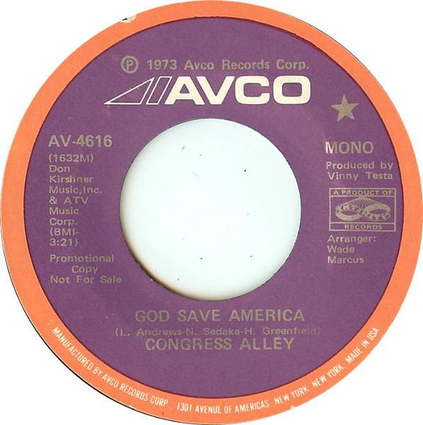God Save America - Congress Alley