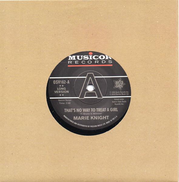 A Little Too Lonely - Marie Knight