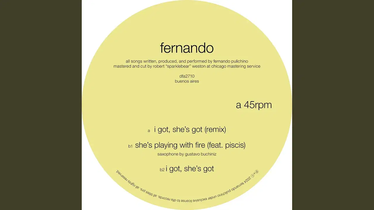 I Got, She’s Got - Fernando