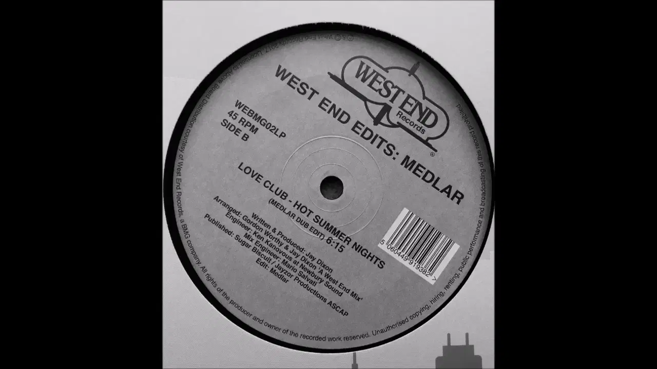 West End Edits - The Love Club