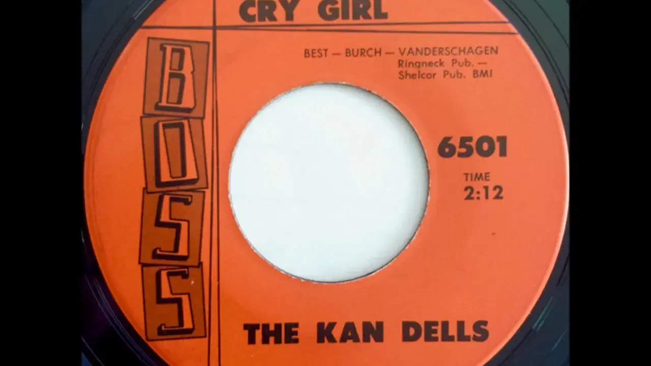 Cry Girl / Cloudburst - The Kan Dells