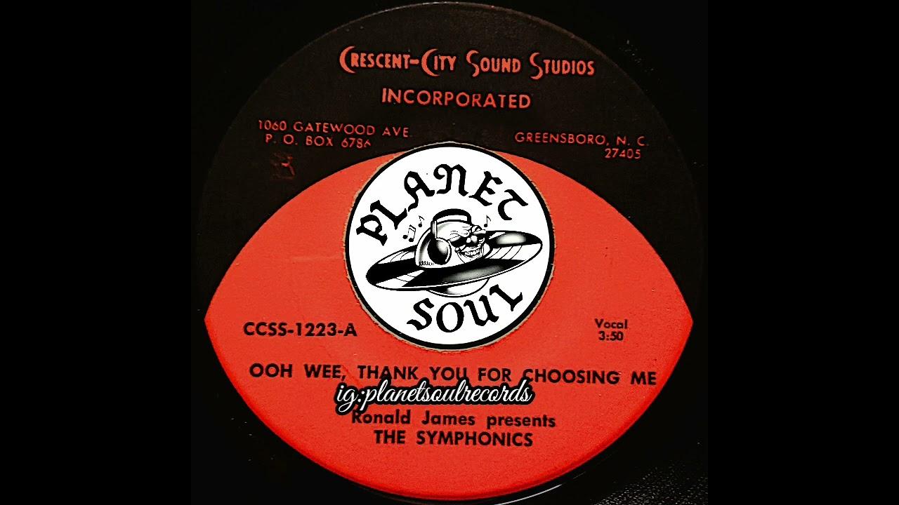  - Ronald James presents The Symphonics