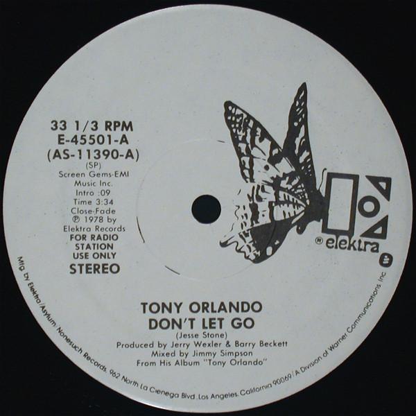 Don't Let Go - Tony Orlando