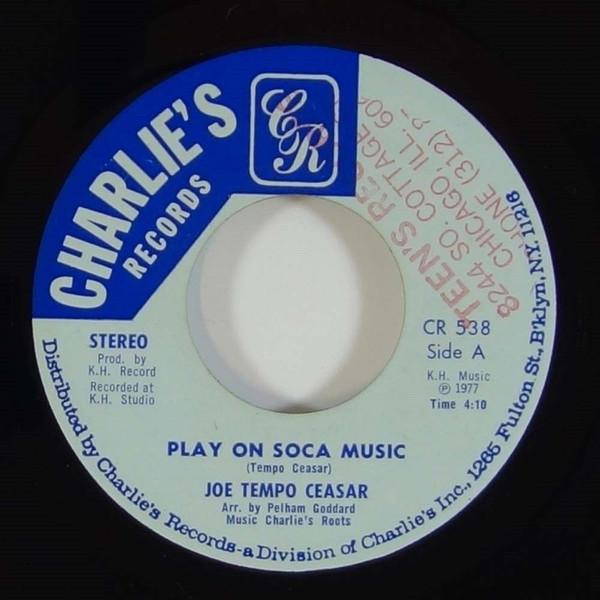 Play On Soca Music / Disco Soca - Joe (Tempo) Ceasar