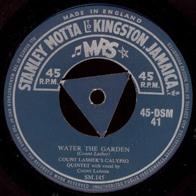 Water The Garden / Trek To England - Count Lasher's Calypso Quintet