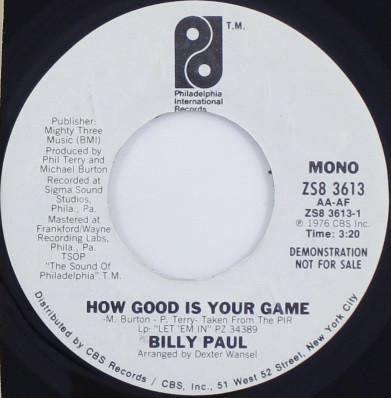 Let 'Em In - Billy Paul