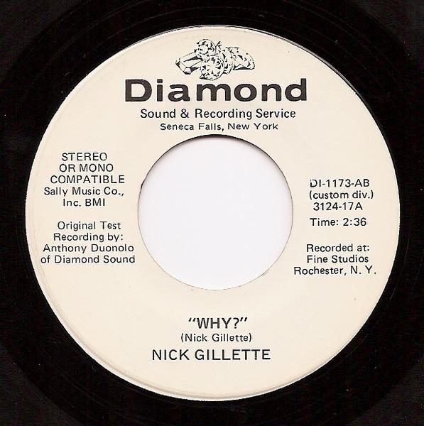 Why?/ Green Onions - Nick Gillette