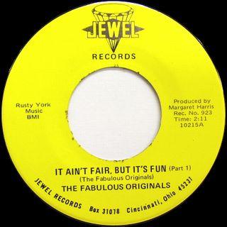 Sunset Boulevard - Funky Flava 45's - It Ain't Fair But It's Fun Pt. 1