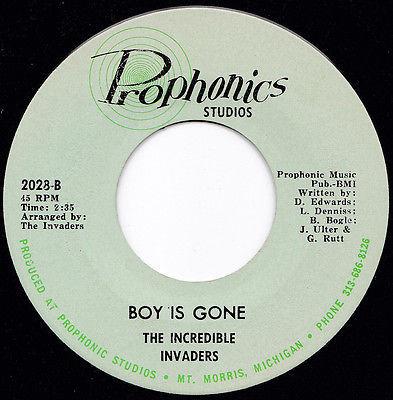 Boy Is Gone / This Time - Incredible Invaders