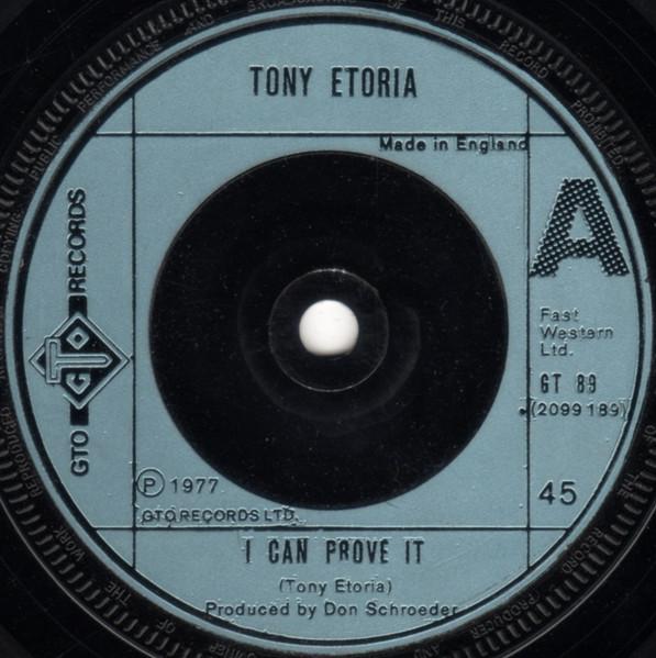 I Can Prove It - Tony Etoria