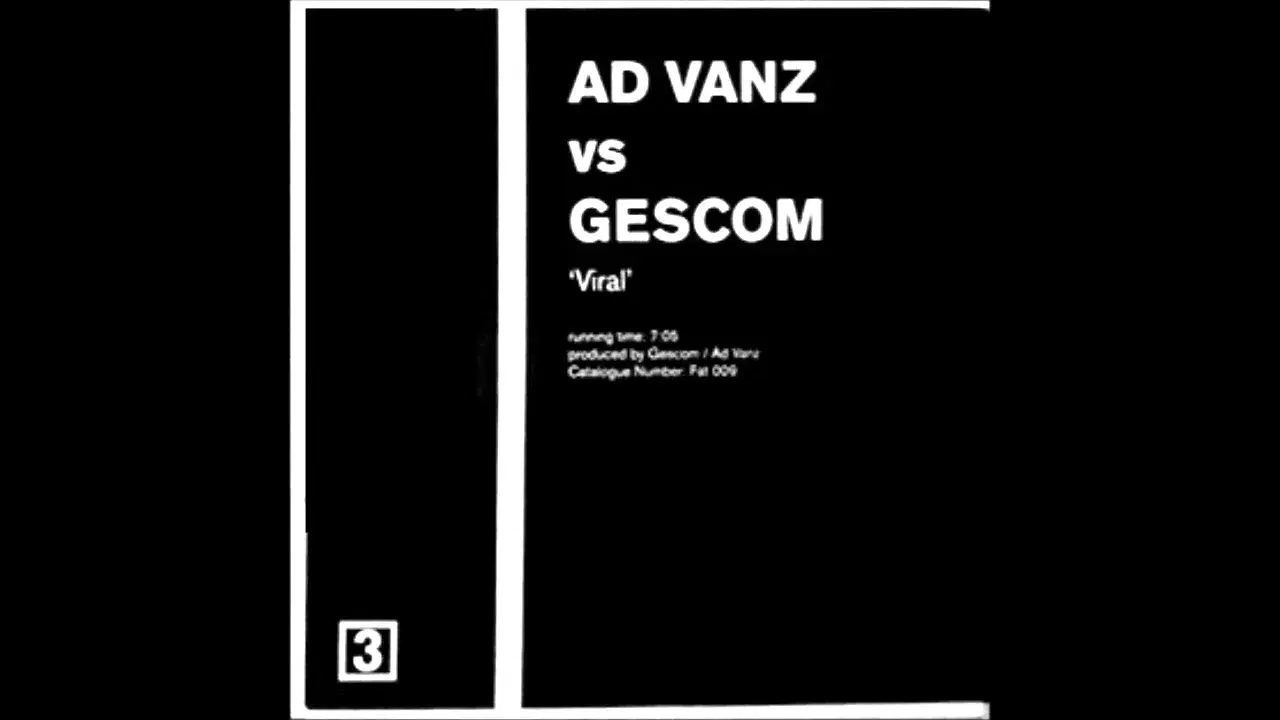Split Series #2 - Ad Vanz vs Gescom