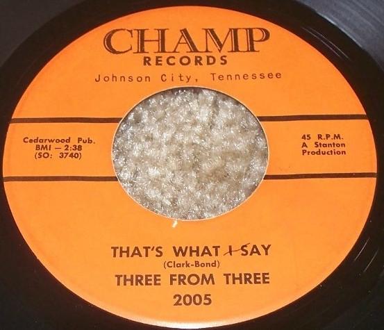  - Three From Three