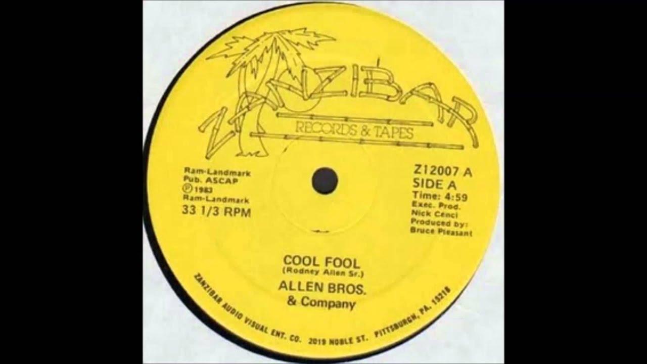 Cool Fool / Baby I Can't Stop Loving You - Allen Bros. & Company