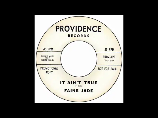 It Aint True - Faine Jane