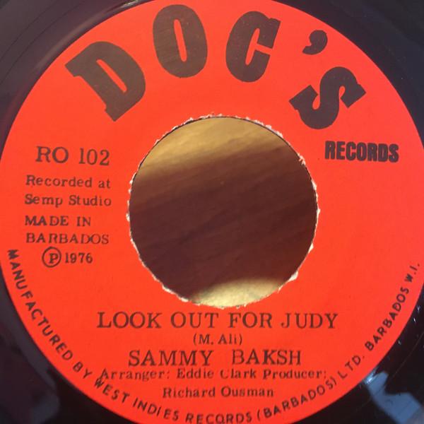 Look Out For Judy - Sammy Baksh