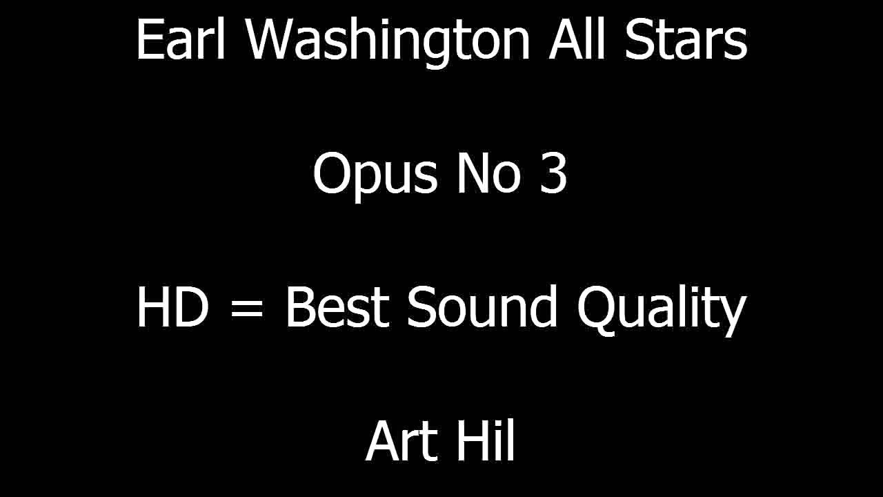  - Earl Washington All Stars