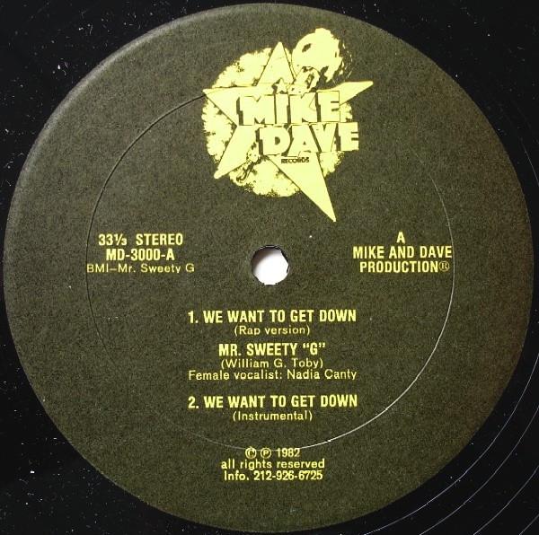 Greatest Old School Rap Single's 1979-1983 (Vol.10) - Mr. Sweety 'G'