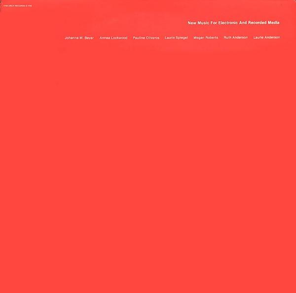 New Music for Electronic and Recorded Media - Women in Electronic Music - Johanna Beyer