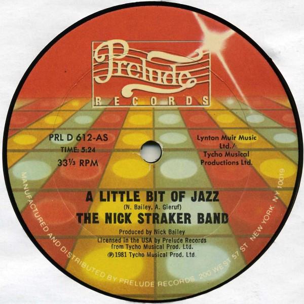 A Little Bit Of Jazz  - Nick Straker Band