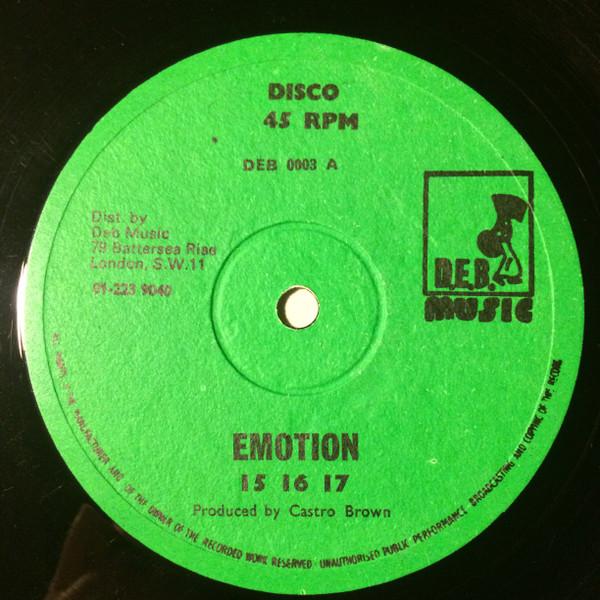 Emotion - 15  16  17