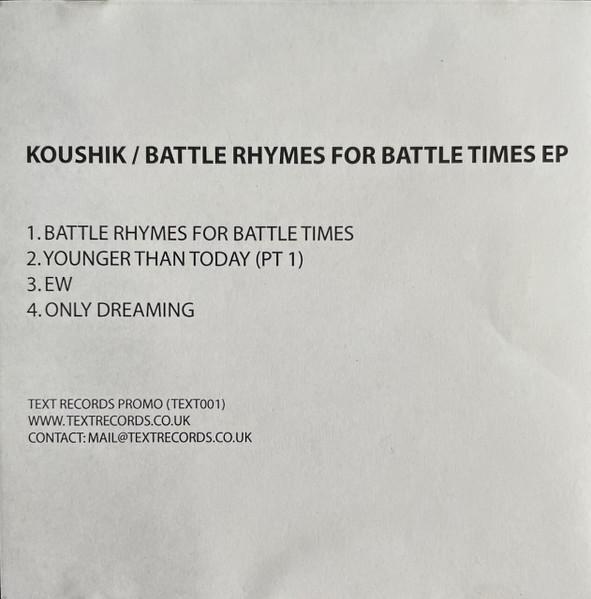 Battle Times EP - Koushik