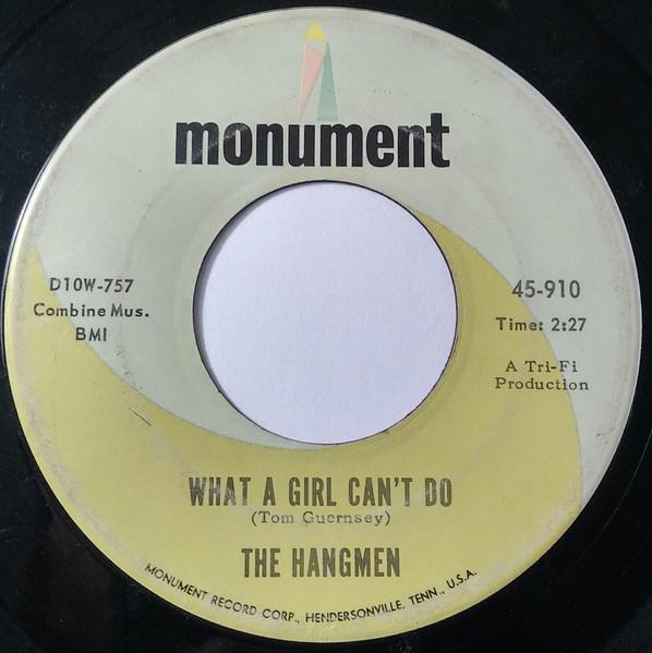 What A Girl Can't Do - The Hangmen
