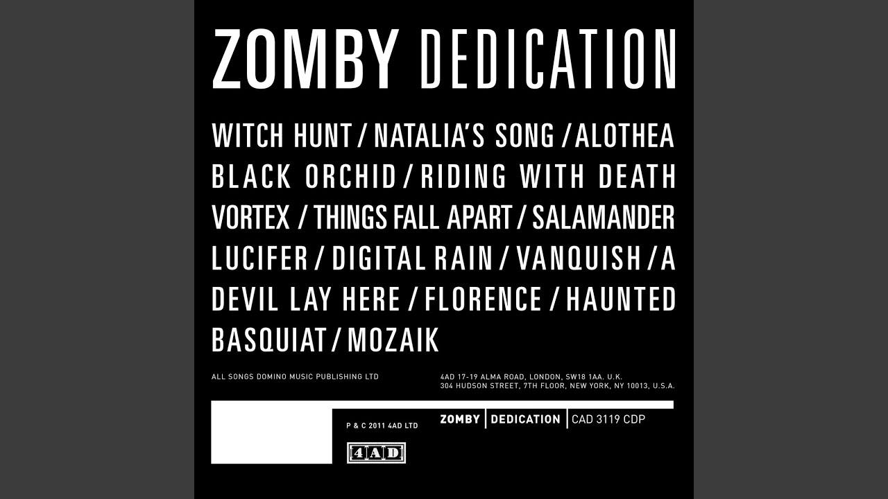 Dedication - Zomby