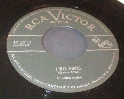 I Heard About You / I Was Wrong - Charline Arthur
