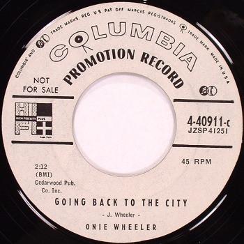 - Onie Wheeler