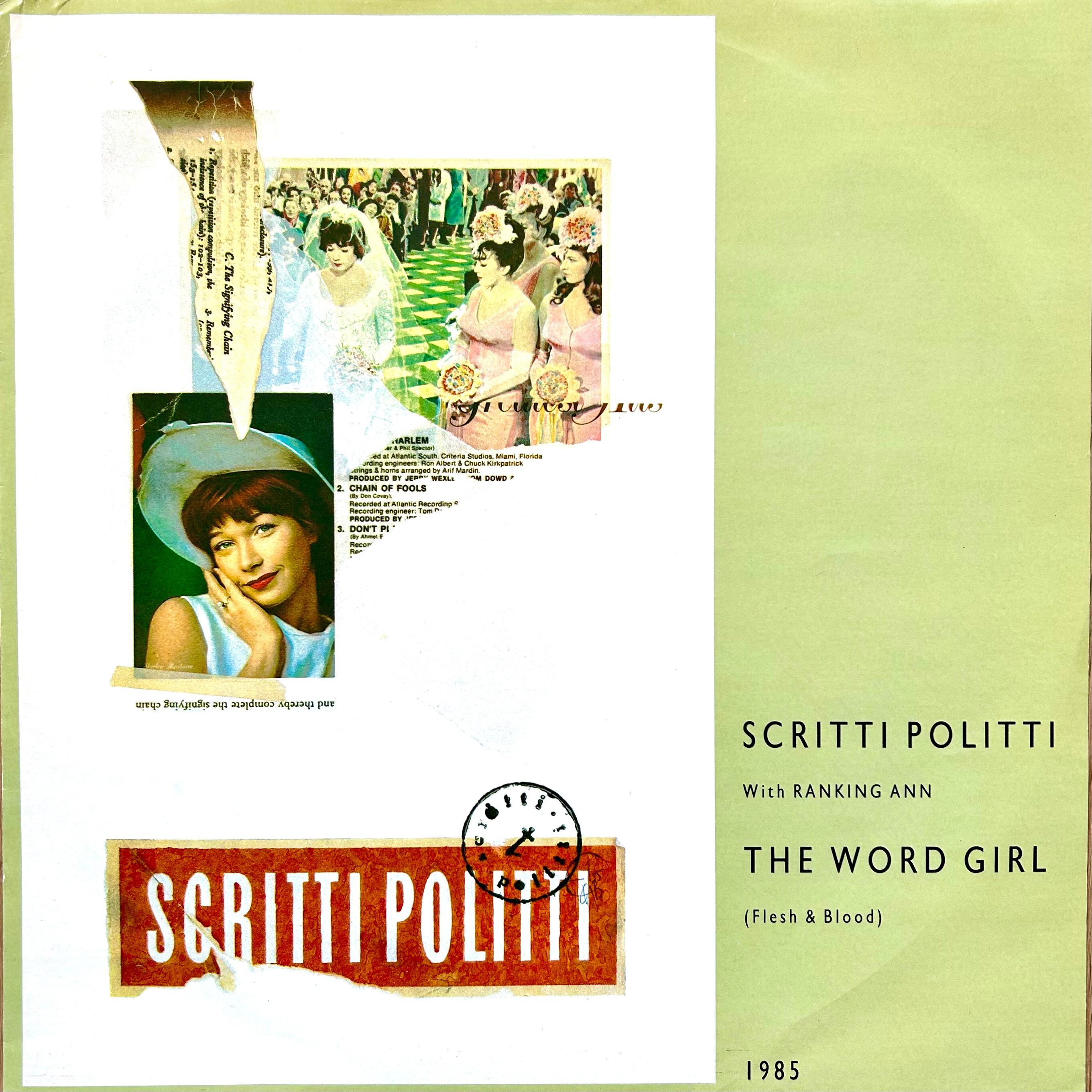 Balearic Mikes All Dayer/Garden Party Tunes - Dub & Early(16Bit AIFF) - Scritti Politti with Ranking Ann