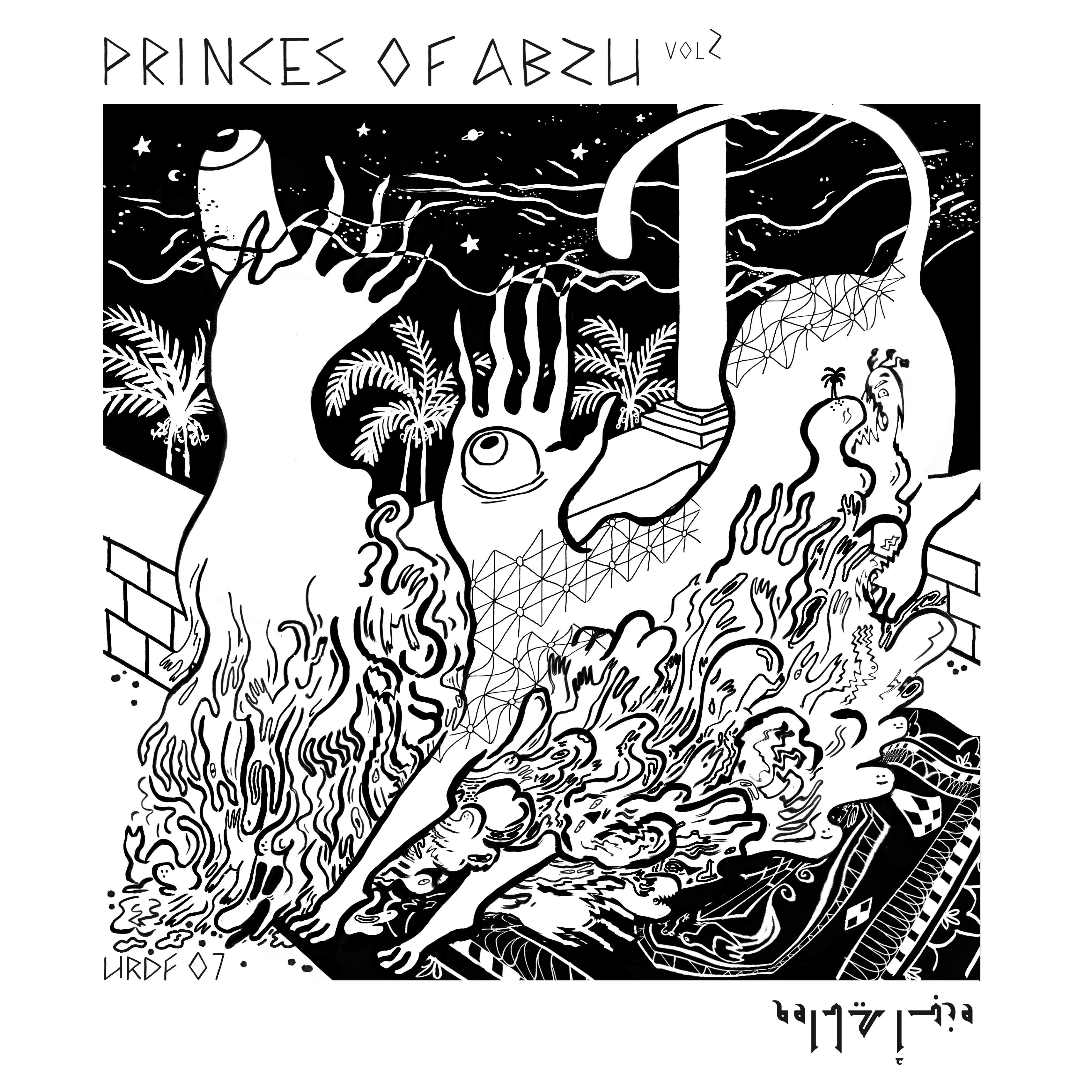 Princes Of Abzu بزو ٔ◌ا والي Vol.2 (incl. Kaan Duzarat Remix) - Que Sakamoto +NT