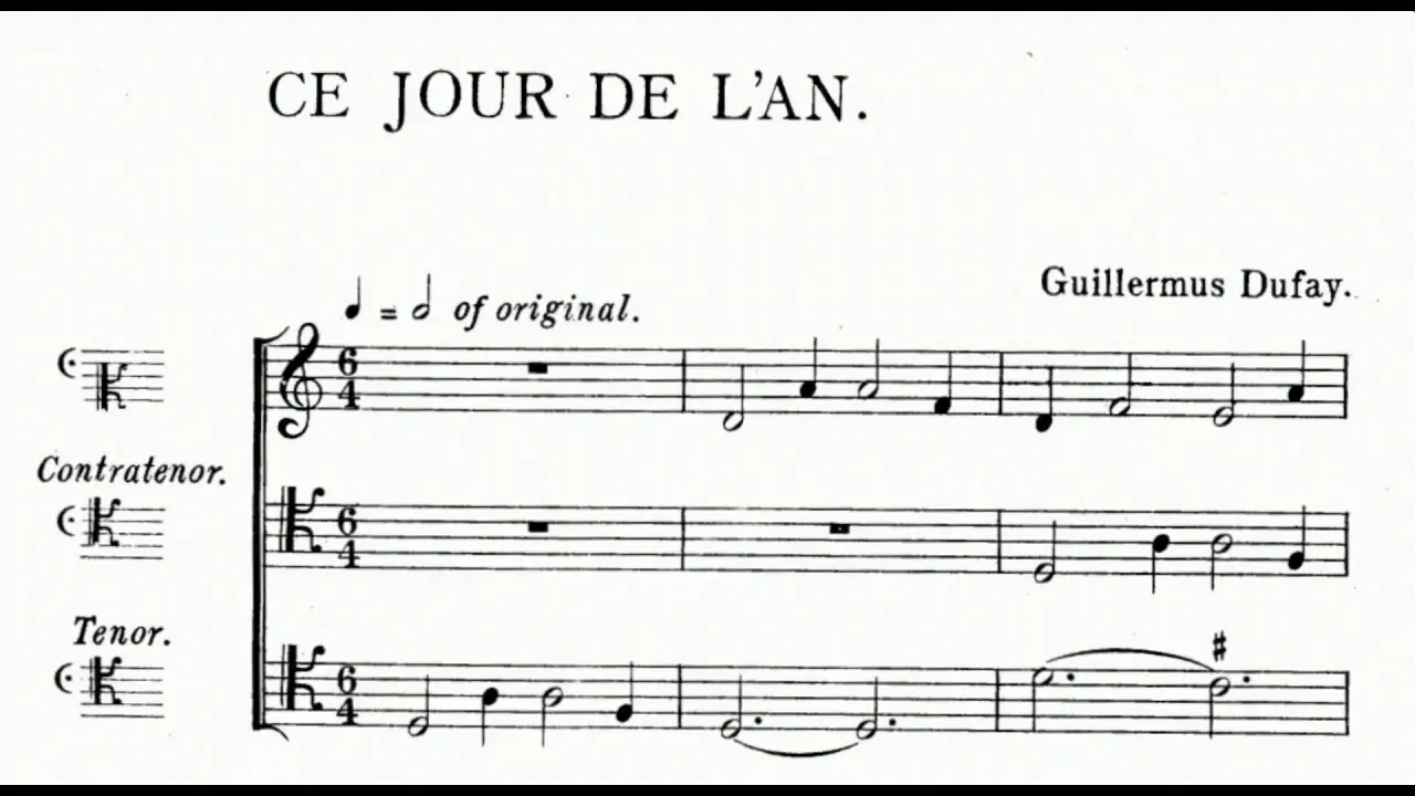  - Guillaume Dufay