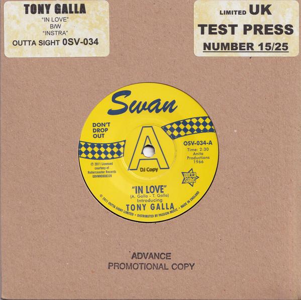 In Love / In Love (Instrumental) - Tony Galla