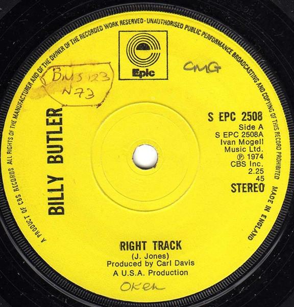 Right Track - Billy Butler