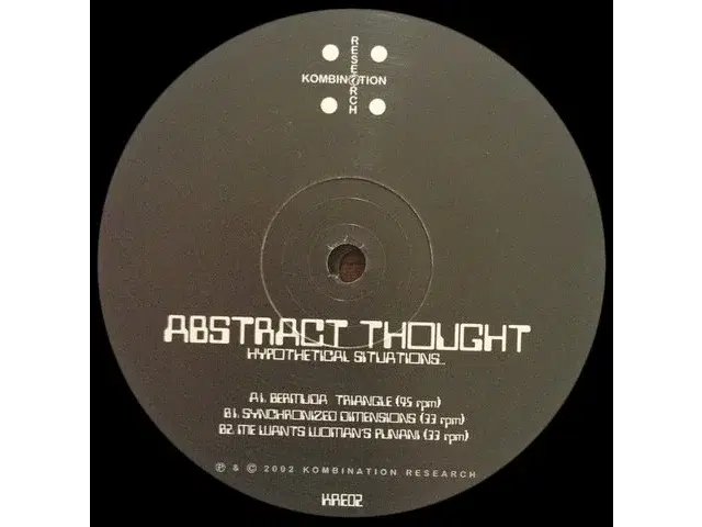 Hypothetical Situations - Abstract Thought