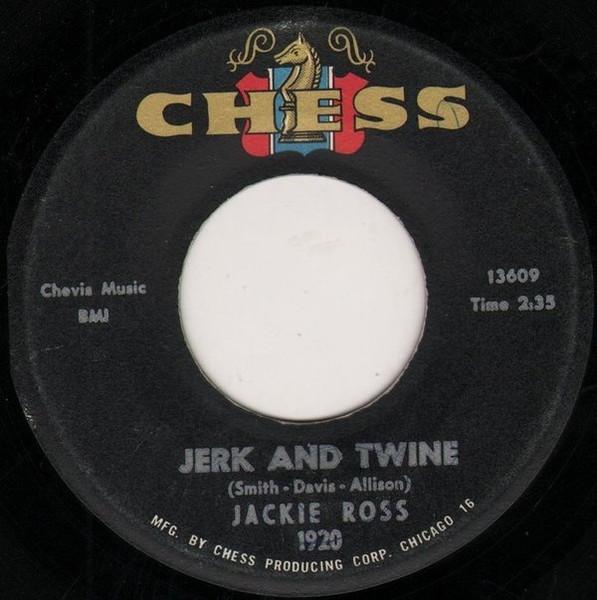 Jerk And Twine / New Lover - Jackie Ross