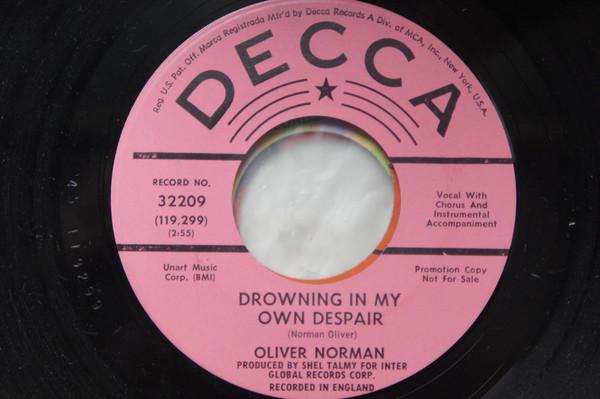 Drowning In My Own Despair - Oliver Norman