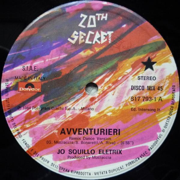Avventurieri - Jo Squillo Eletrix