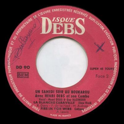  - Henri Debs et son COmbo