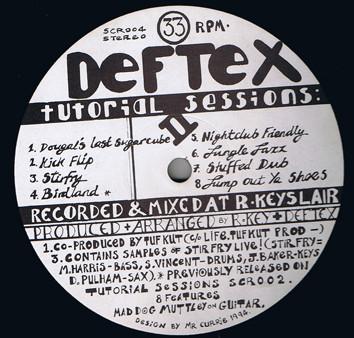 Tutorial Sessions II - Def Tex