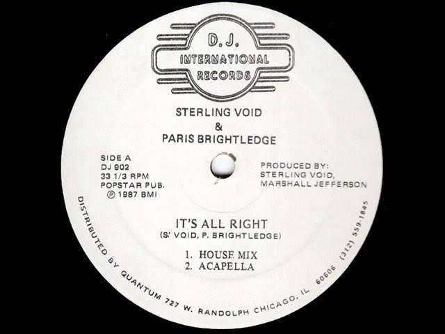 Acid Thunder (More Definitive Original Acid And Deep House 1985-1991) - Paris Brightledge; Sterling Void