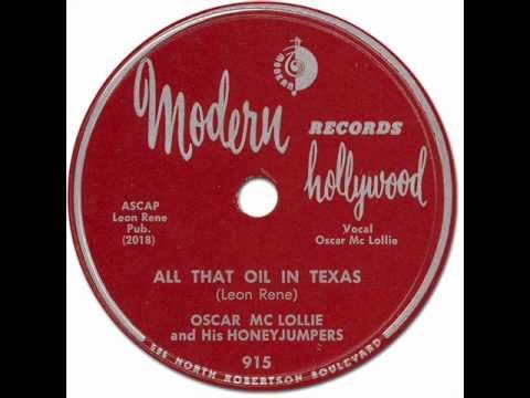  - OSCAR McLOLLIE
