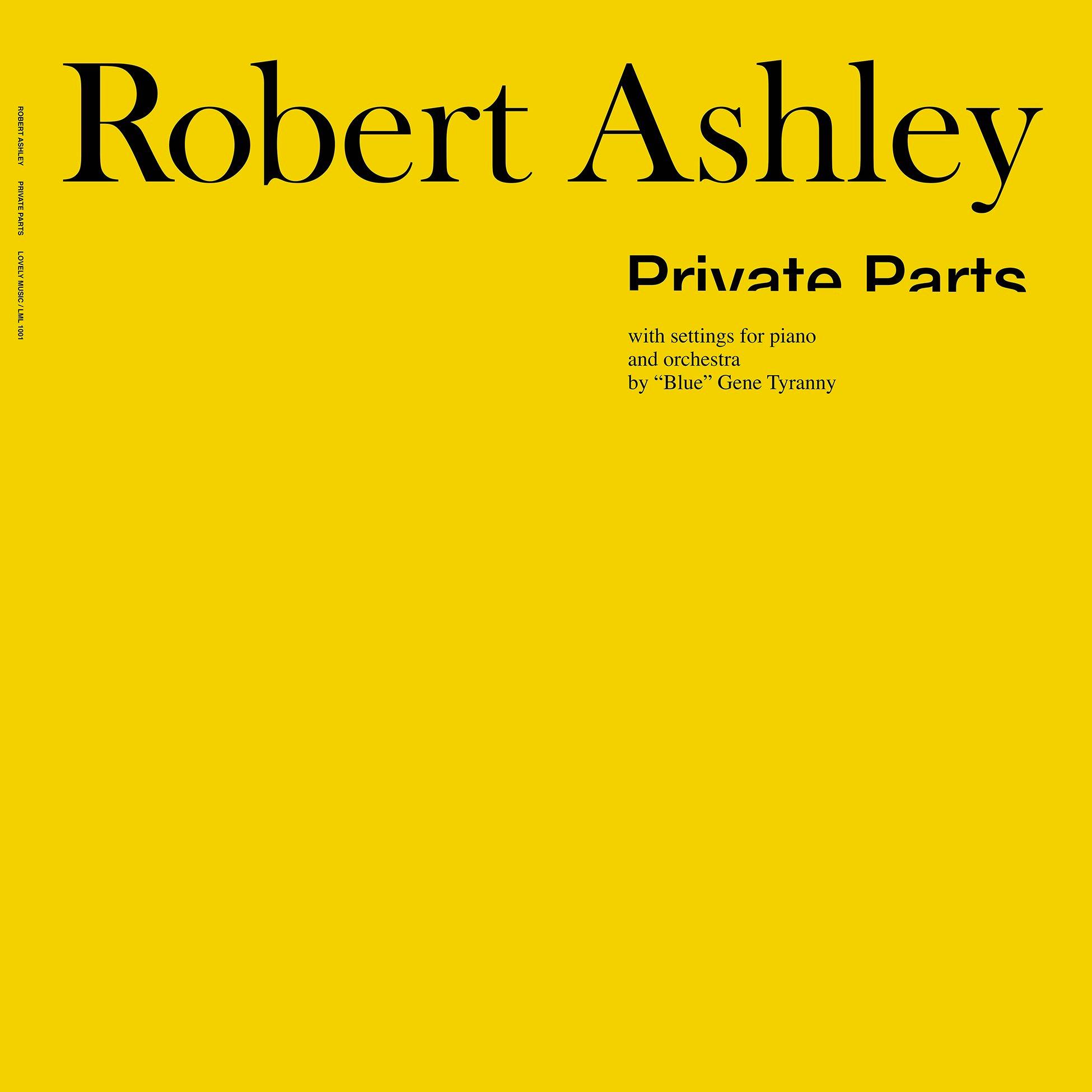Private Parts (The Record) - Robert Ashley